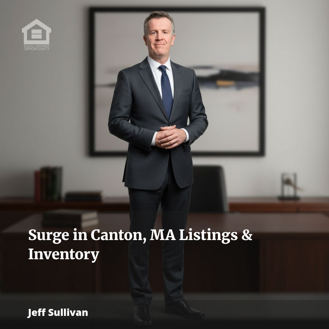 Canton, MA Sees Surge in New Listings and Inventory
