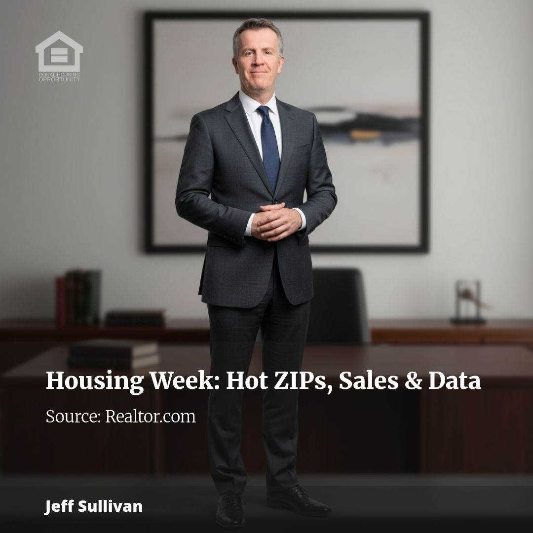 Housing Week Ahead: Hottest ZIPs, Existing-Home Sales, and Data Center Deep Dive